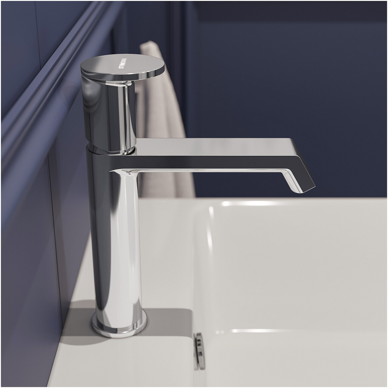 Смеситель для раковины однорычажный хром Stworki "Лерум" S04010CR - изображение 7