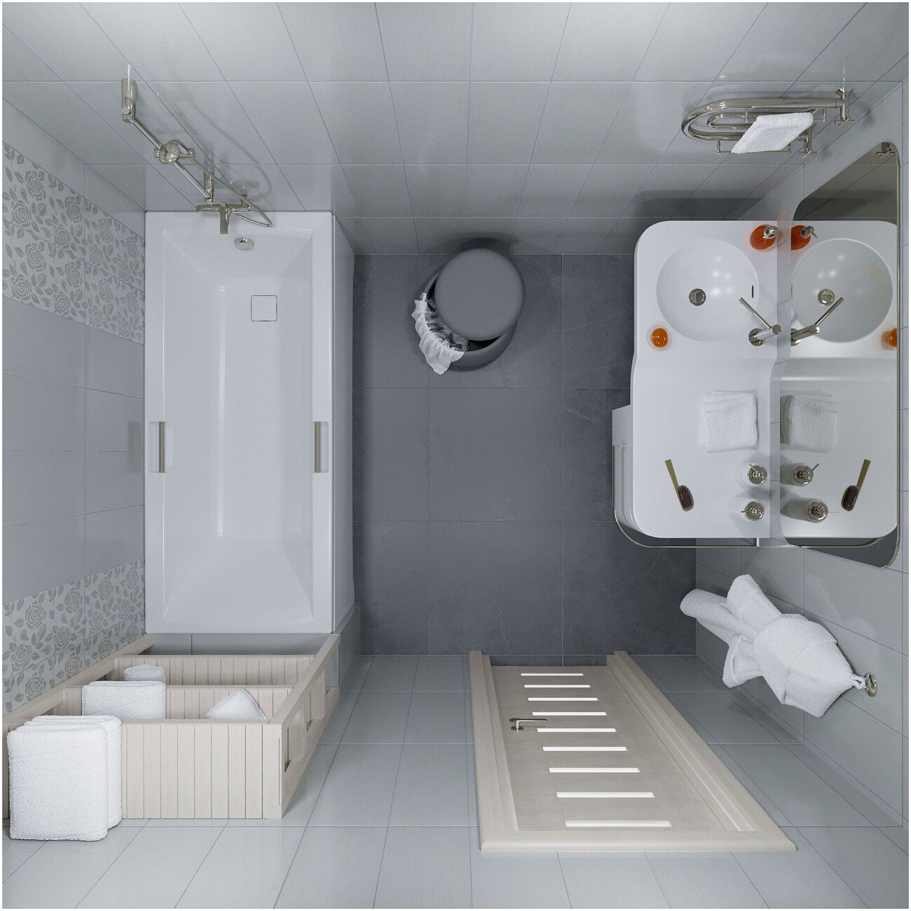 Ванна акриловая 160x75 см с каркасом белая Diwo "Дмитров" Щ0000055170, Щ0000055305 - изображение 9