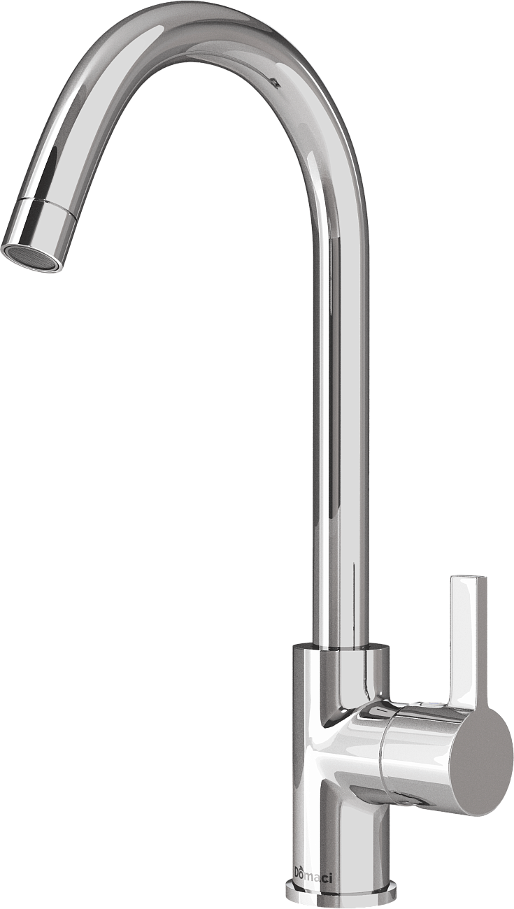 Смеситель для кухни однорычажный хром Domaci "Ливорно" 33080-229-1GB-IG11 - изображение 6
