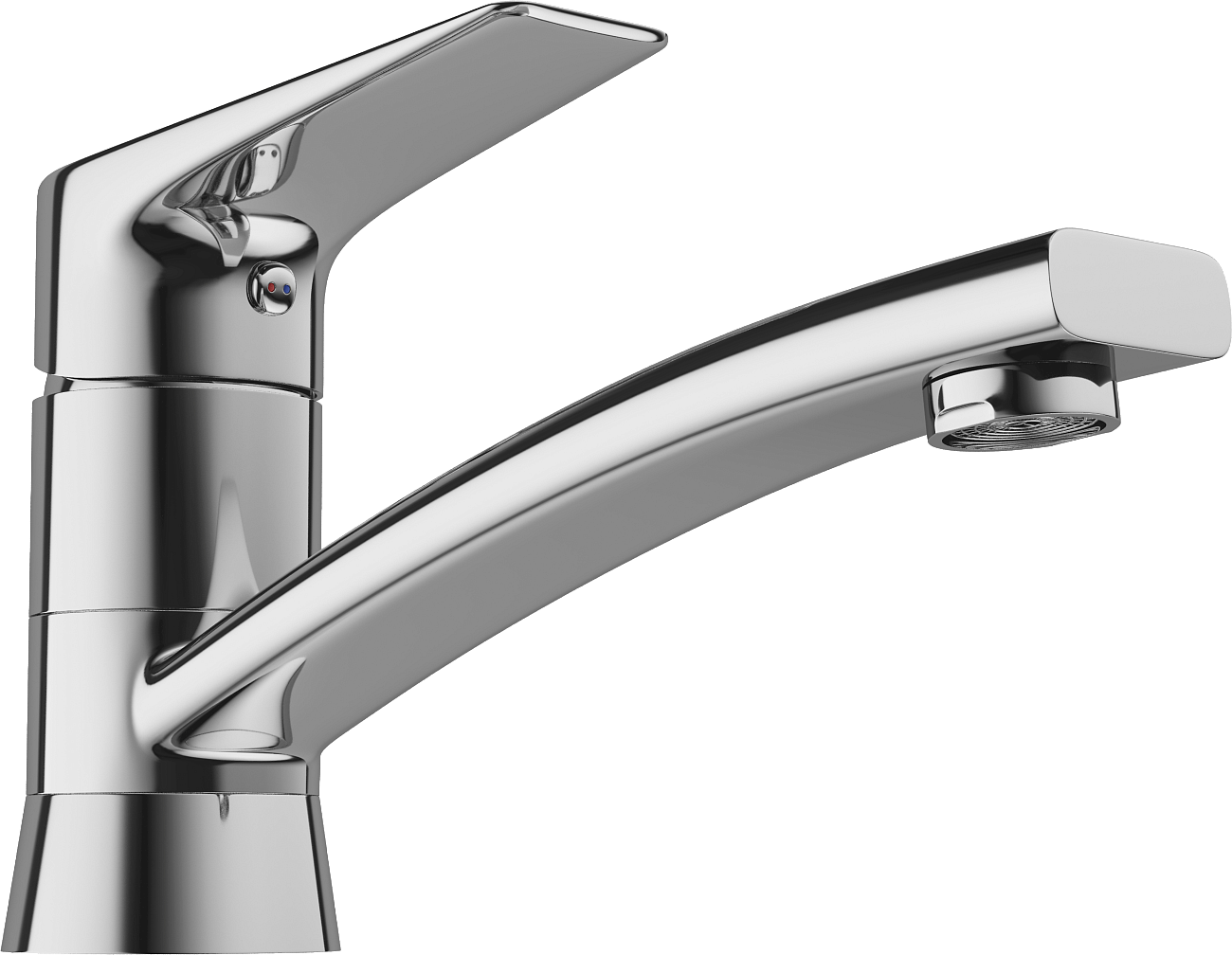 Смеситель для раковины однорычажный хром Stworki "Малвик" HFMA22000 - изображение 6