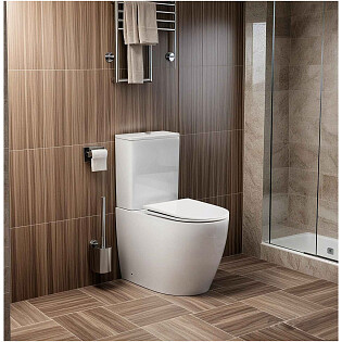 Унитаз напольный безободковый белый Cerutti SPA Vince Tornado CT10373