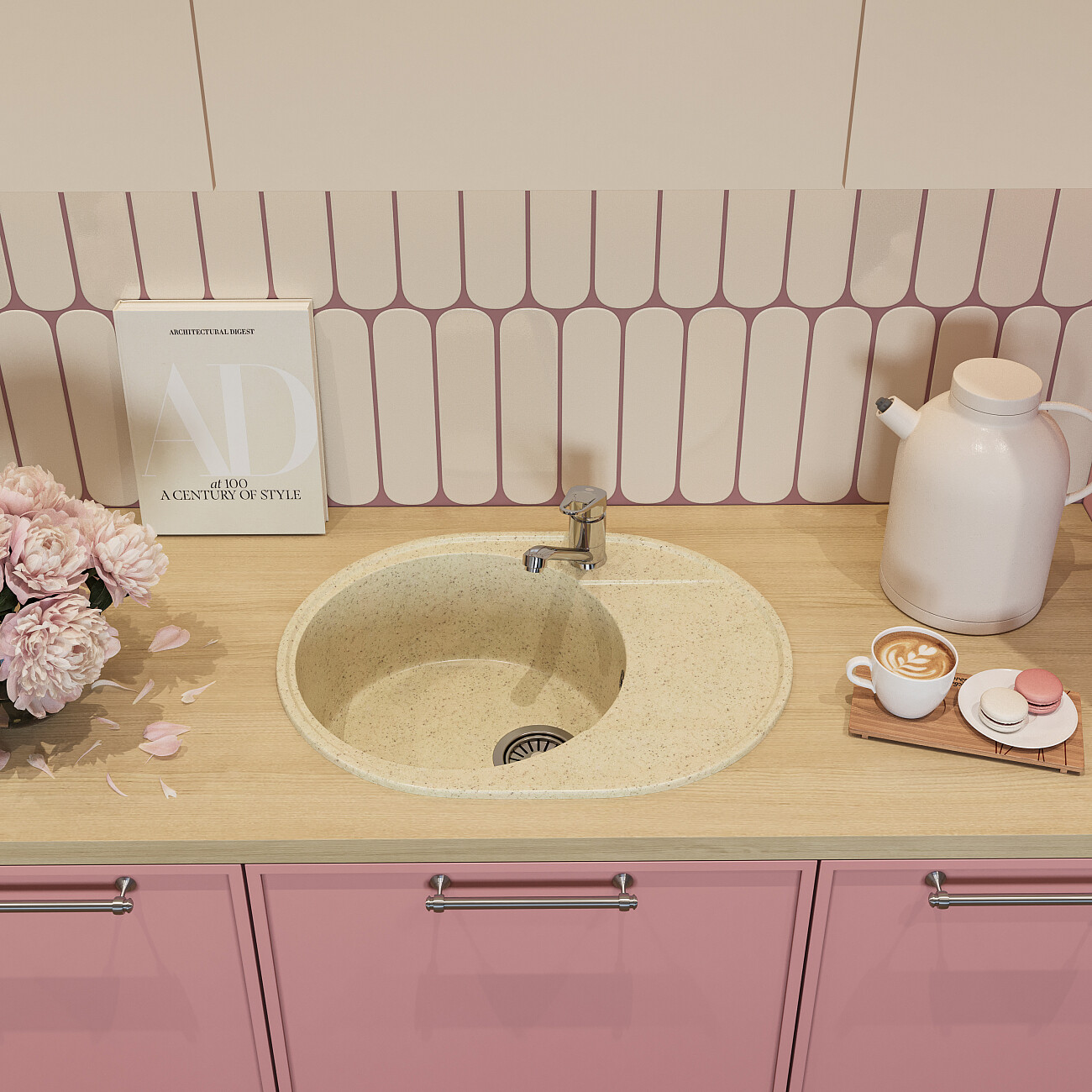 Смеситель для кухни однорычажный хром Domaci "Равенна" D11-000cr - изображение 4