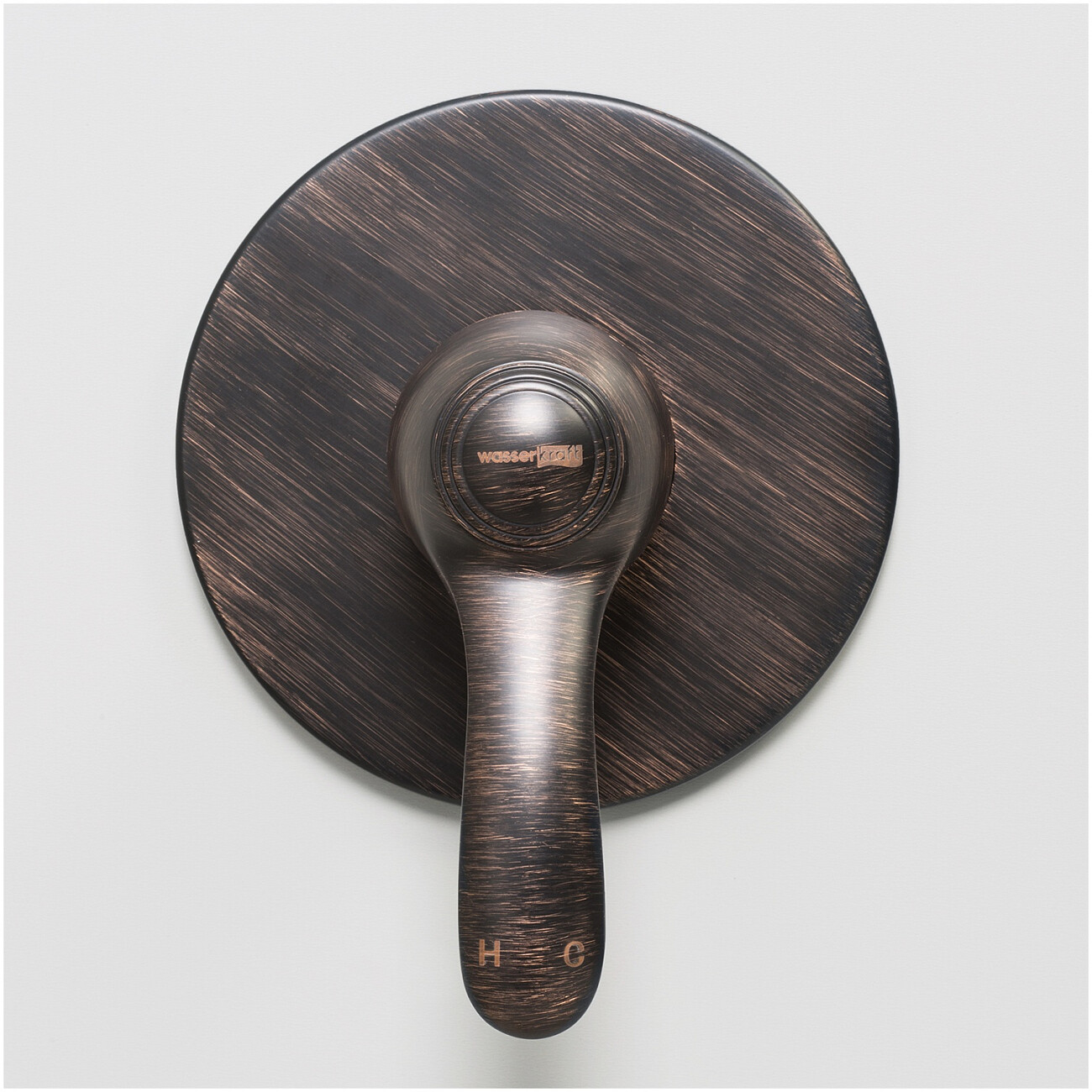 Смеситель для душа встраиваемый из латуни темная бронза Wasserkraft 1351 - изображение 2