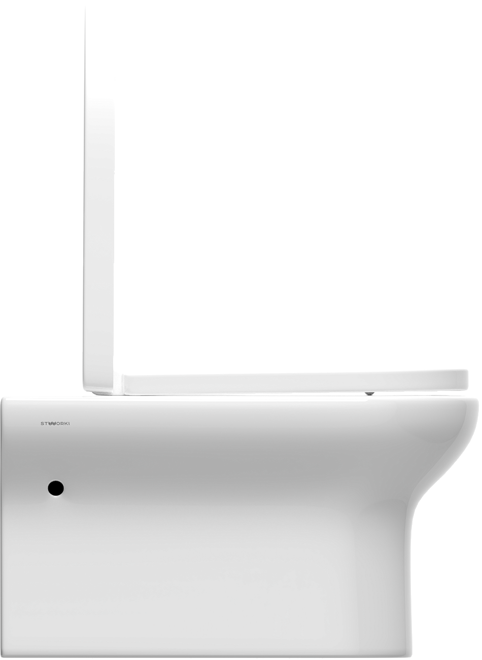 Унитаз подвесной белый Stworki "Хаммель" HDC520WH с инсталляцией Grohe Rapid SL 38811KFO - изображение 8
