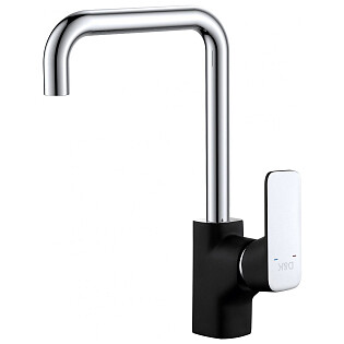 Смеситель для кухни однорычажный черный D&K Berlin Technische DA1432495