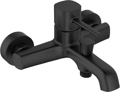 Смеситель для ванны черный Stworki &quot;Эстерсунд&quot; ES-03b