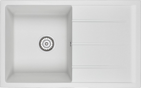 Мойка кухонная 80х50 см агат Domaci &quot;Солерно&quot; DMQ-1800.Q