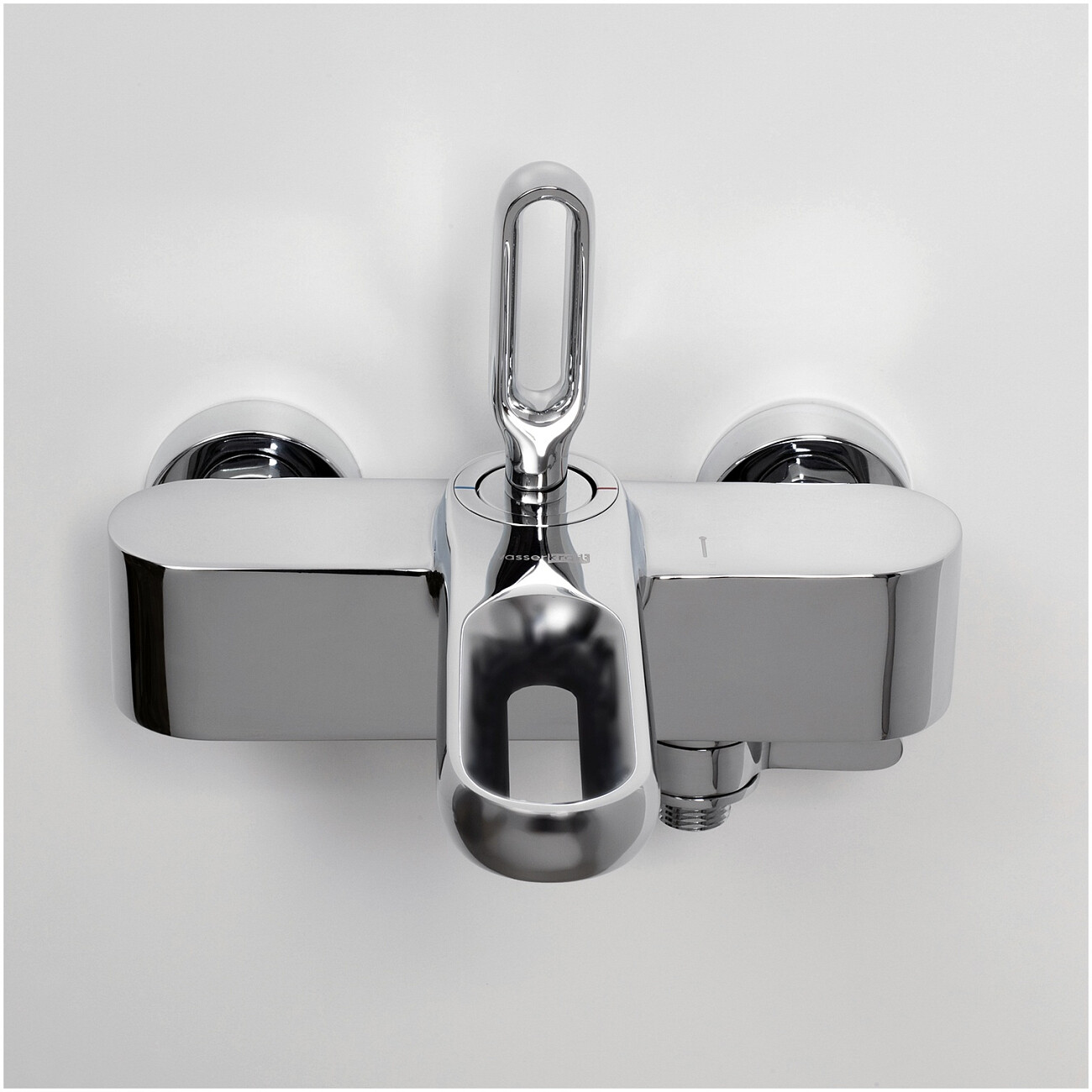 Смеситель для ванны с коротким изливом хром Wasserkraft Kammel 1801 - изображение 8