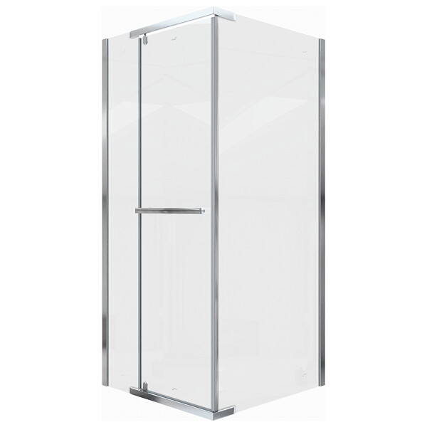 Душевой уголок квадратный 90x90 см хром Cerutti SPA Mimi ZQ91T - изображение 1