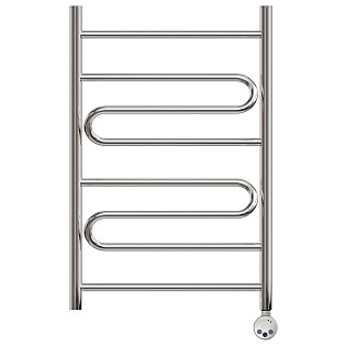 Полотенцесушитель электрический 50х80 см хром Point &quot;Юпитер&quot; PN01158E П4