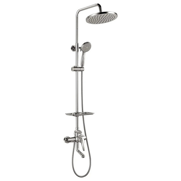Душевой комплект с регулируемой высотой хром Lemark Linara LM0462C - изображение 1
