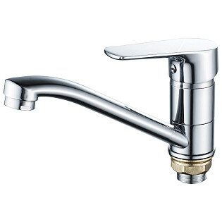 Смеситель для кухни однорычажный хром Ammore A5102