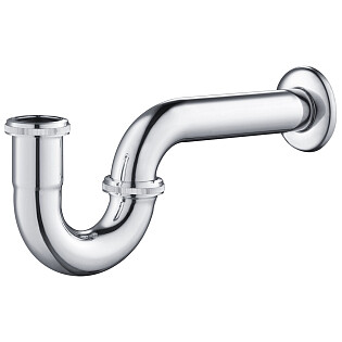 Сифон для раковины прямоточный хром Timo 961-00L