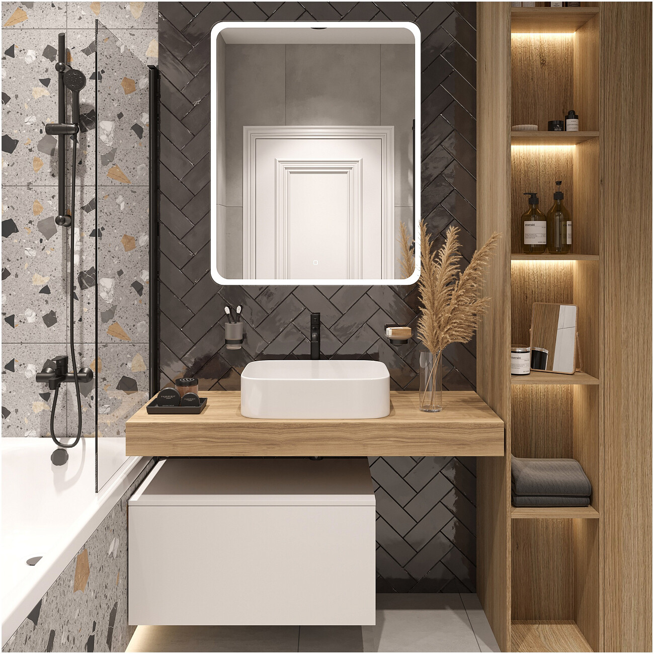 Раковина-чаша 39х50 белая Stworki "Ольборг" S20410WH - изображение 6