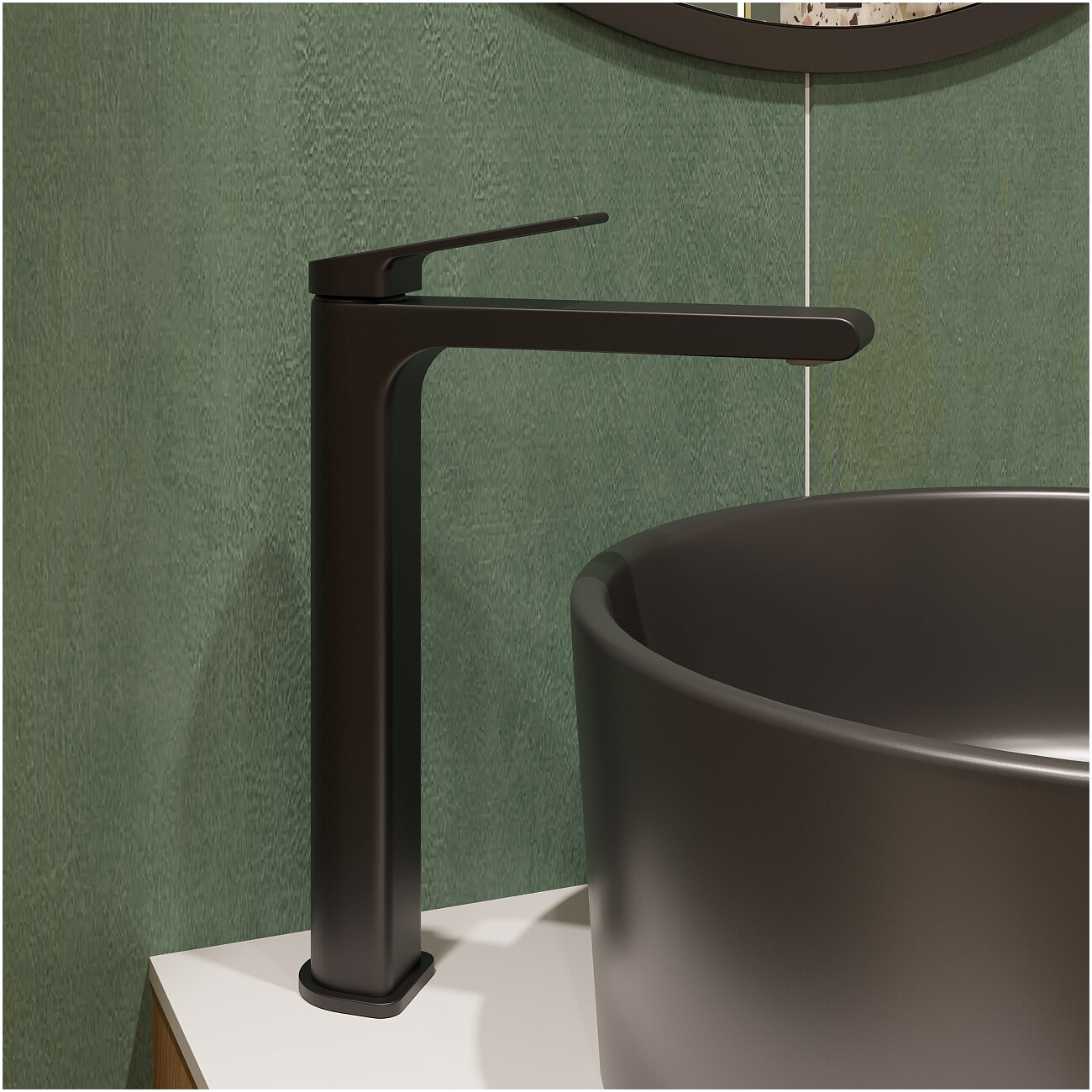 Смеситель для раковины однорычажный черный Stworki "Ольборг" S20020BK - изображение 5