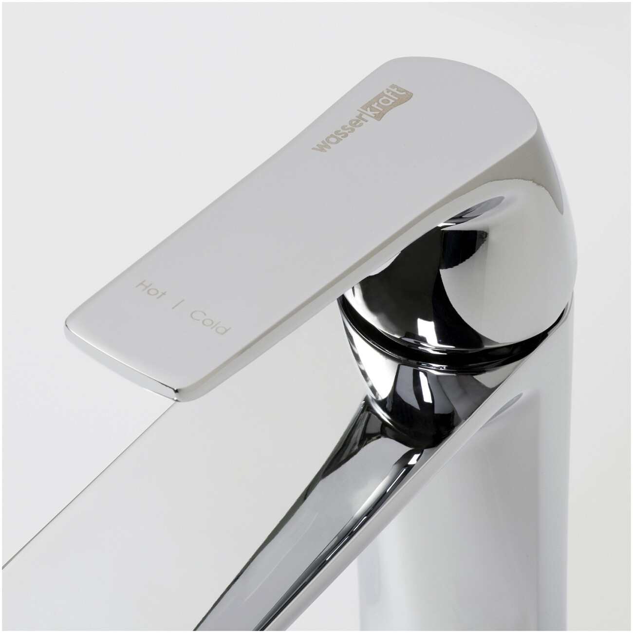 Смеситель для раковины из латуни хром Wasserkraft 1903 - изображение 8