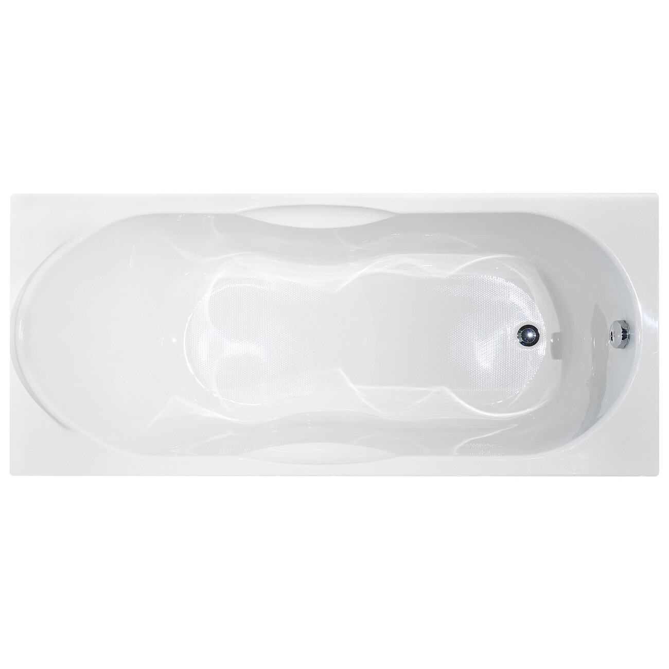 Ванна акриловая прямоугольная 70х150 см белая Creto Etna 1-1122 - изображение 2