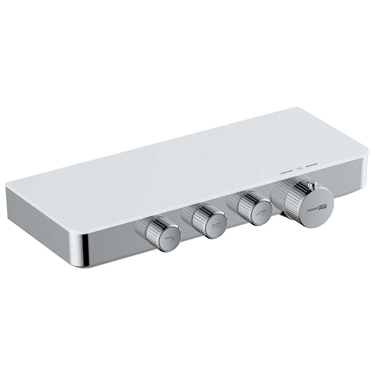 Смеситель для ванны и душа термостатический хром Wasserkraft 8599 Thermo - изображение 2