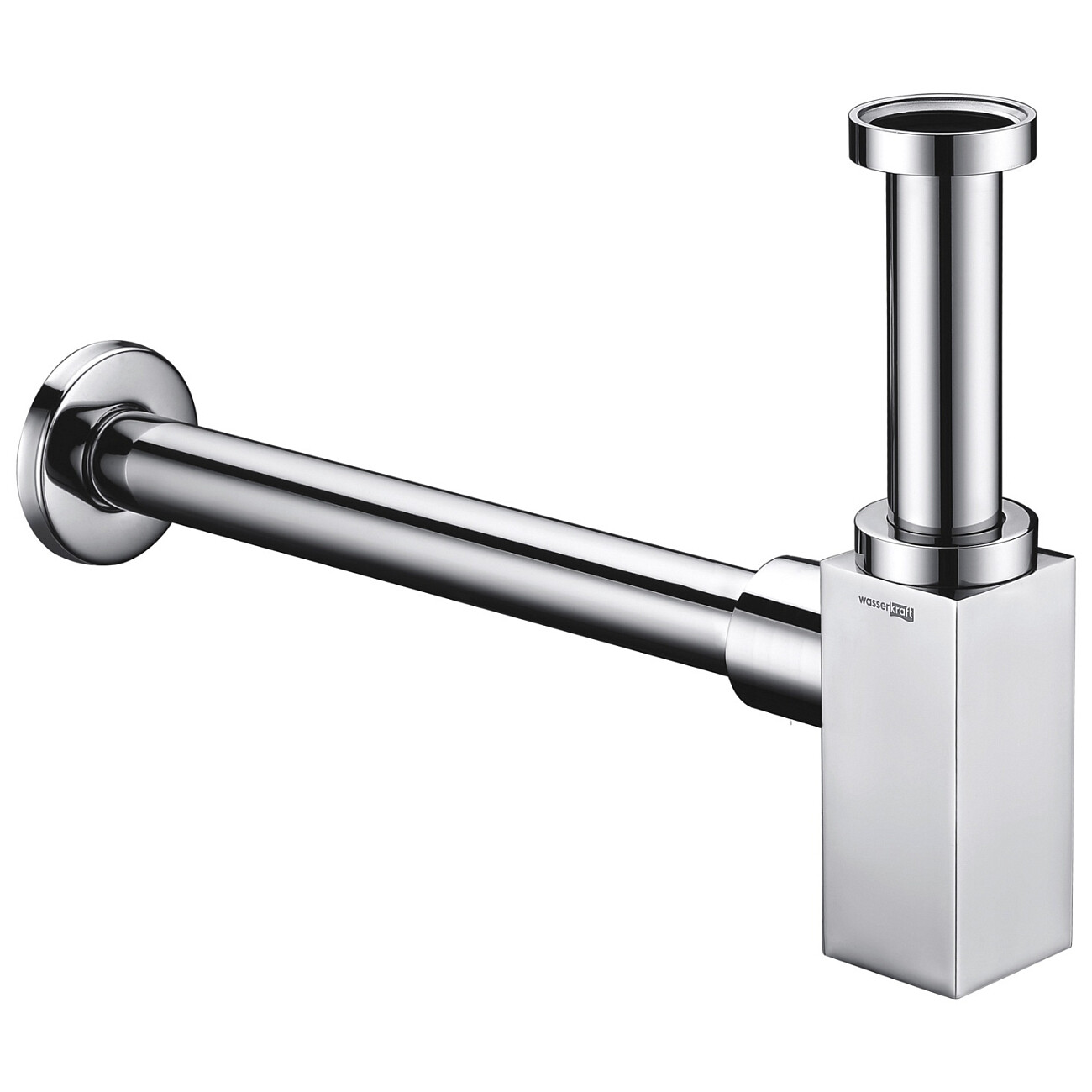 Сифон для раковины латунный хром Wasserkraft A072 - изображение 2