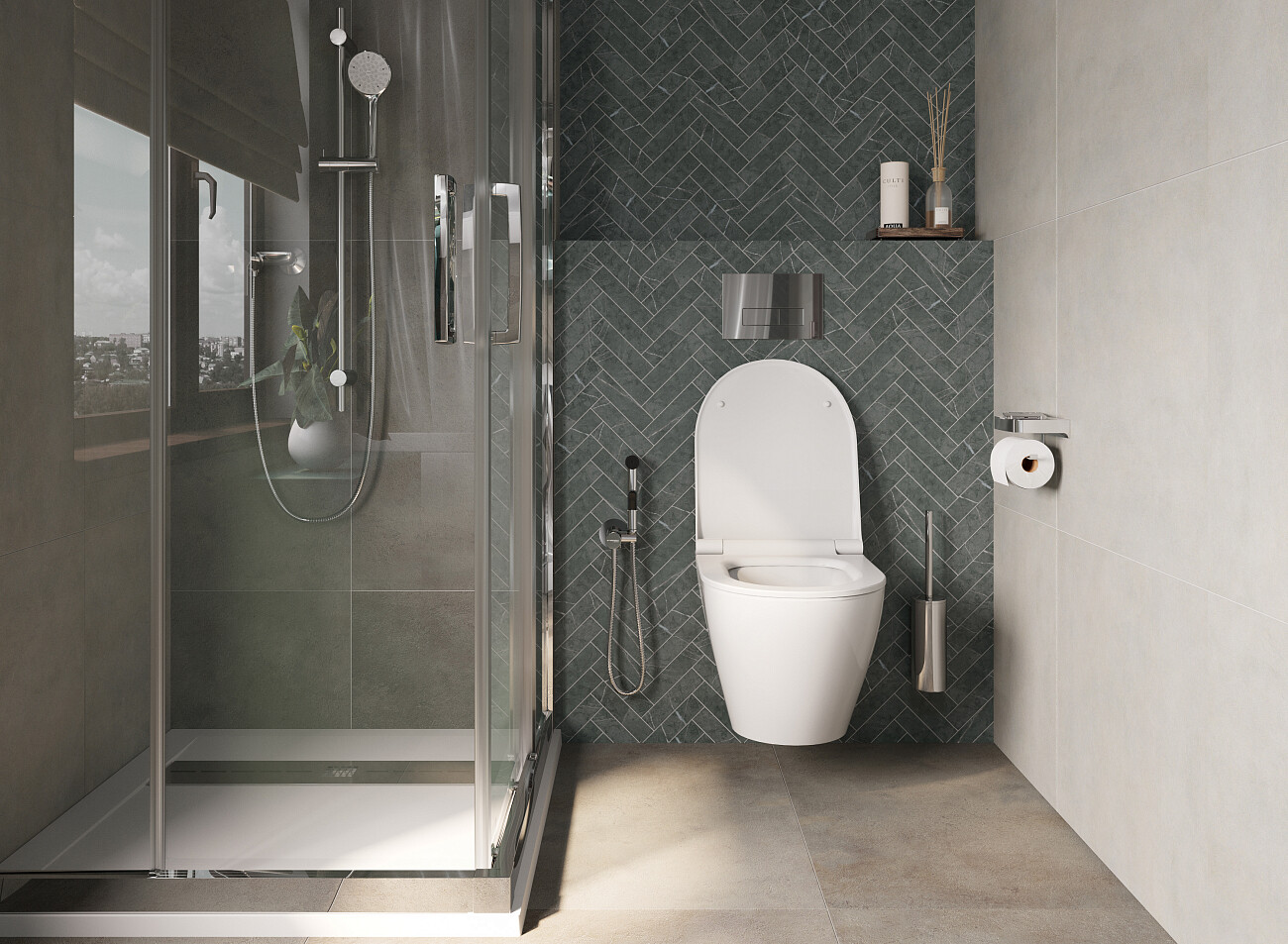 Унитаз подвесной фарфоровый С сиденьем белый Stworki Merlingen MWH55 - изображение 9