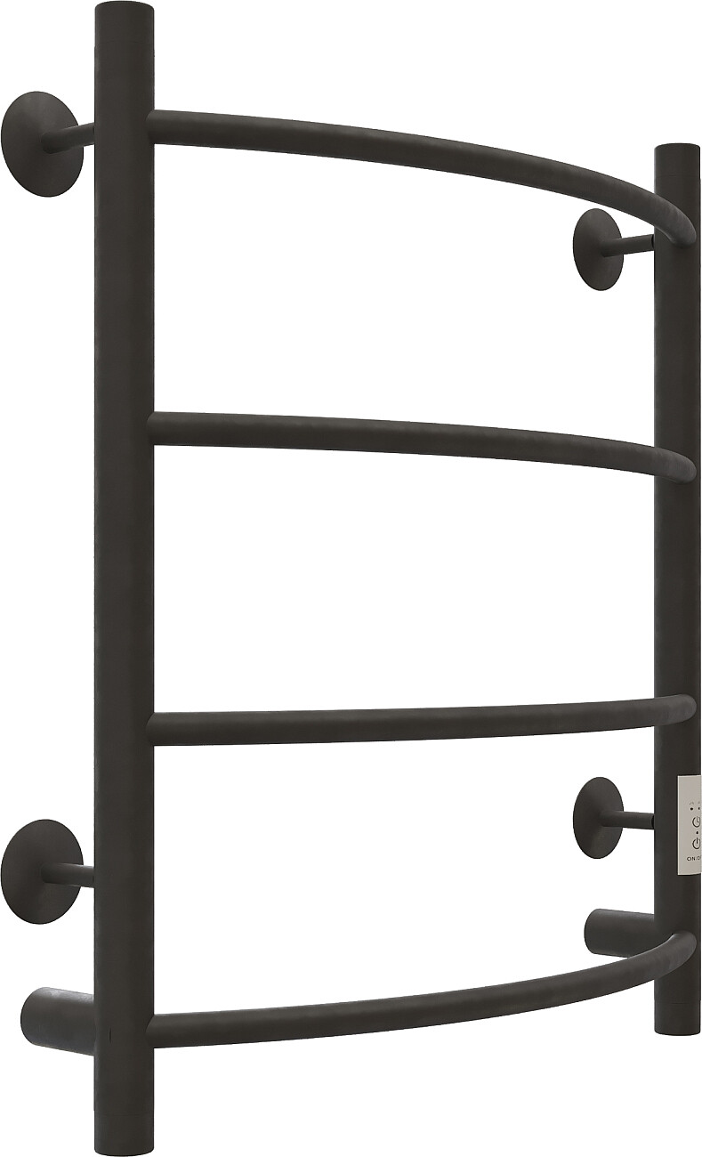 Полотенцесушитель электрический 60х50 см черный Ewrika "Сафо БРР" - изображение 5