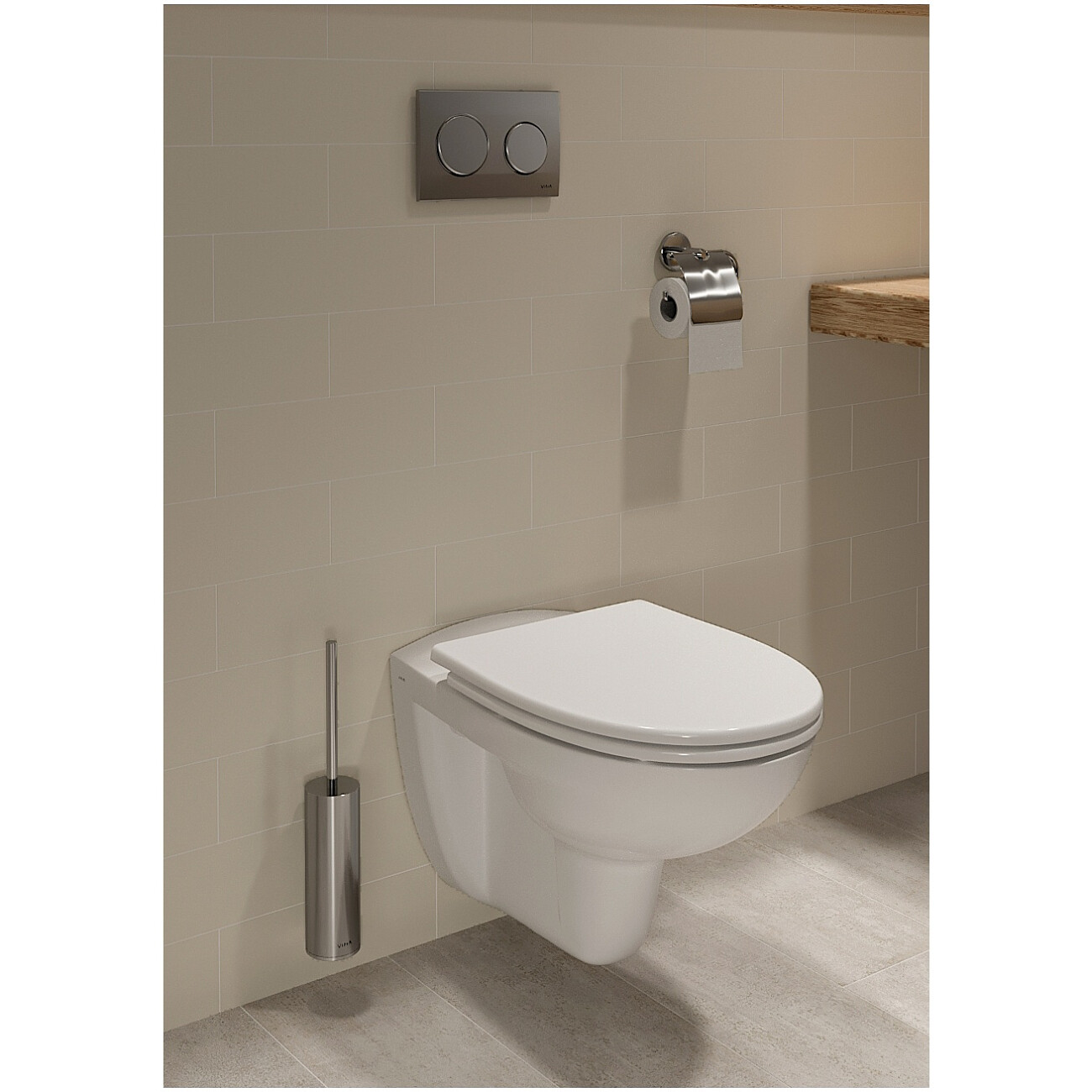 Унитаз подвесной безободковый белый Vitra S10 7855B003-0075 - изображение 4