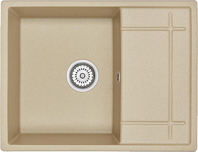Мойка кухонная 65х50 см сардоникс Domaci &quot;Солерно&quot; EMQ-1650.Q