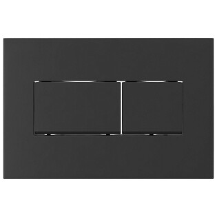 Кнопка смыва для унитаза черная матовая Creto Snap 2.0 KL-CR-753-3