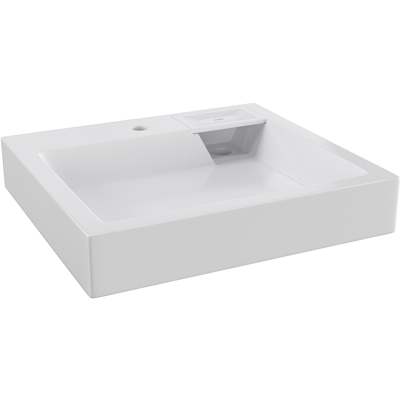 Раковина на стиральную машину 60х55 см белая Diwo "Углич" RnDUE-60 - изображение 10