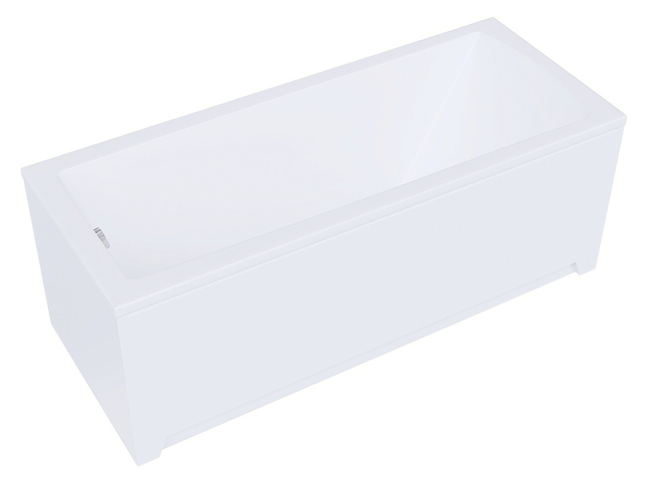 Ванна акриловая 160х70 см белая Aquatek "Либра" NEW LIB160N-0000006 - изображение 3