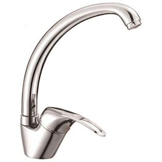 Смеситель для кухни однорычажный хром D-Lin D150409