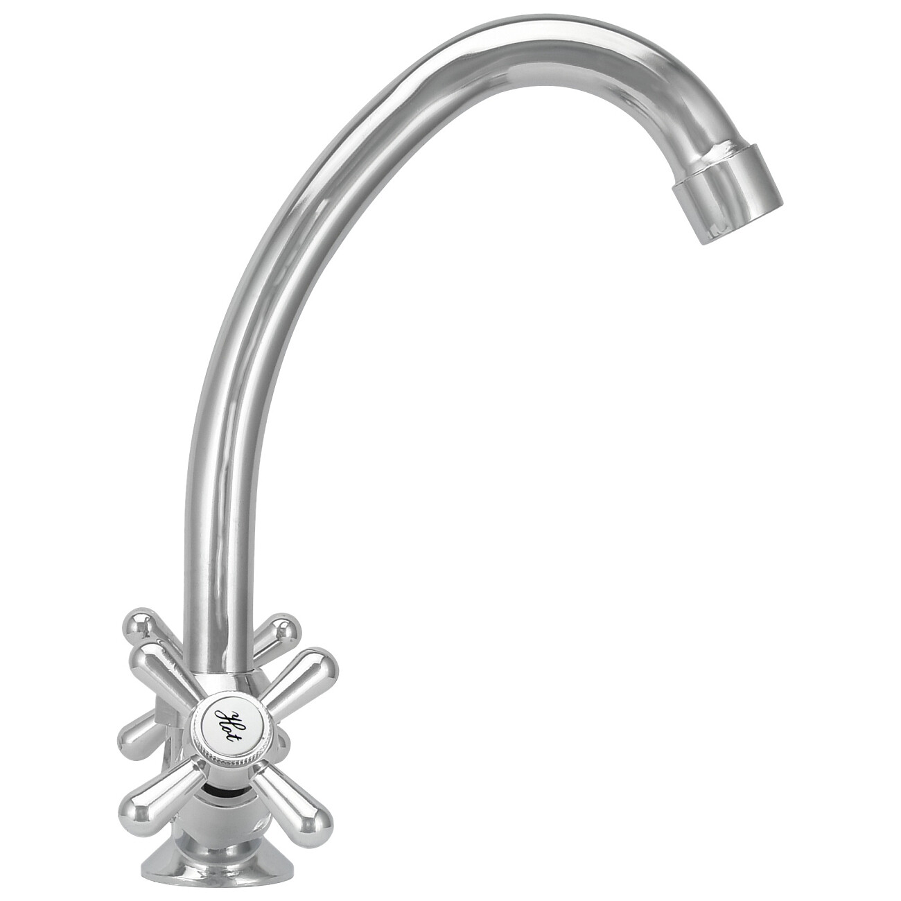 Смеситель для кухни двухвентильный хром Istok life Luxe 0402.437 - изображение 11