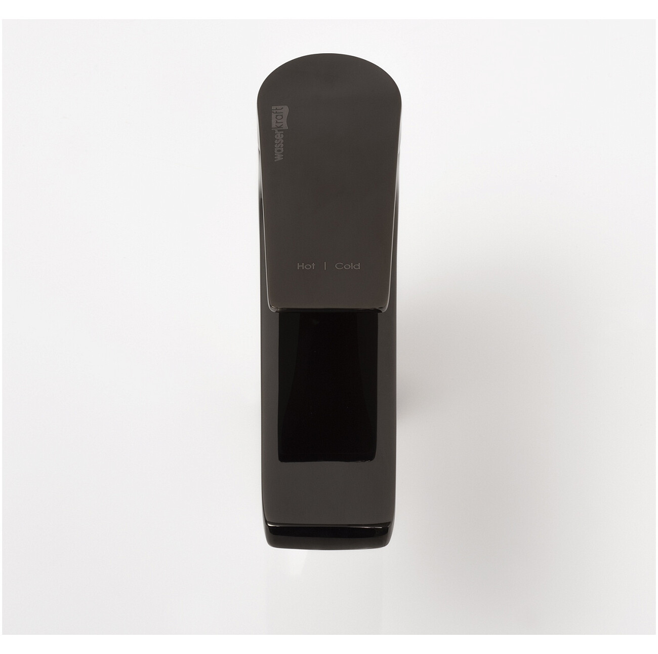 Смеситель для раковины из латуни черный Wasserkraft 6603 - изображение 7