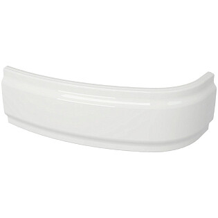 Экран для ассиметричной ванны пластиковый 54,5х140 см белый Cersanit Joanna 140