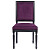Стул обеденный фиолетовый с черными ножками Overture Violet