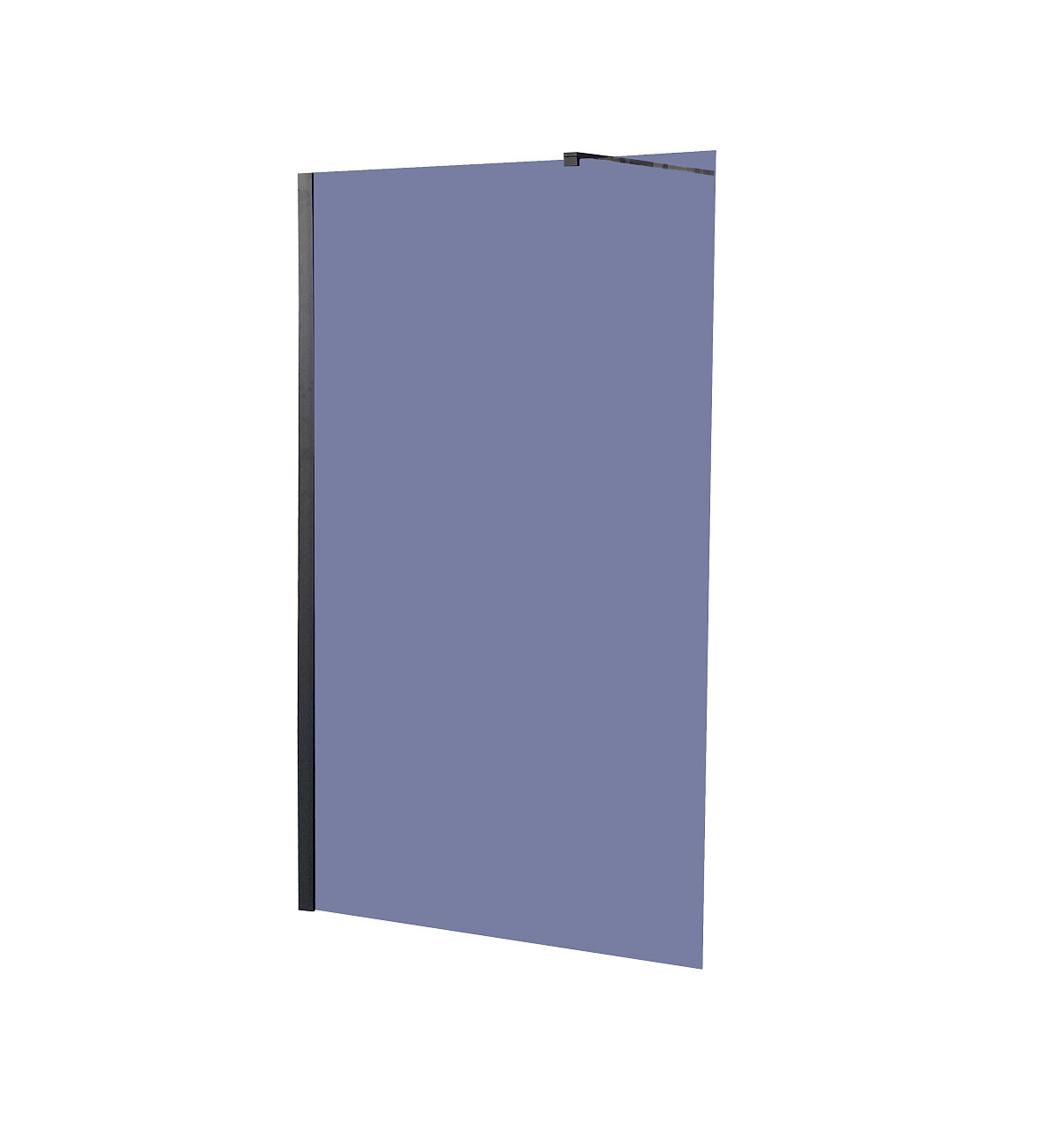 Ограждение душевое 100х190 см черное Parly T100G - изображение 7