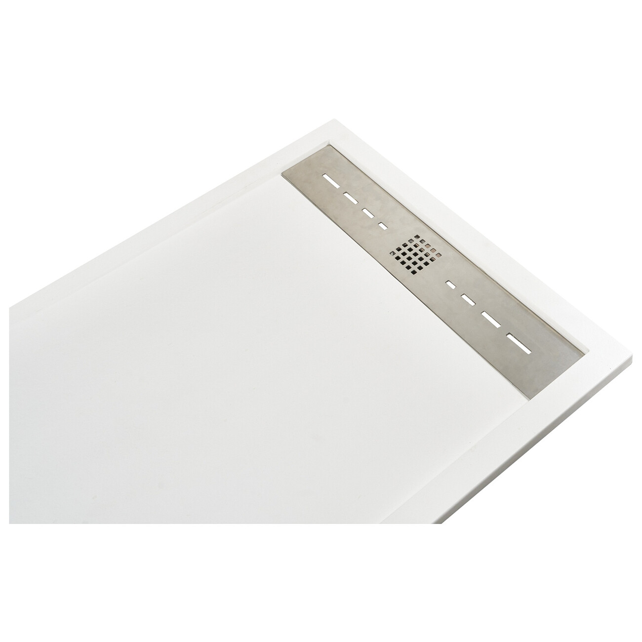 Душевой поддон из искусственного камня прямоугольный 70х120 см белый Creto Scala 3-0031 - изображение 3