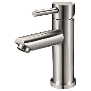 Смеситель для раковины однорычажный хром Solone EZA1-B090