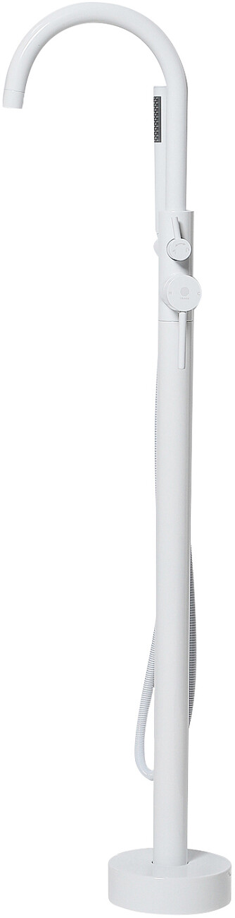 Душевой комплект напольный со смесителем для ванны с душем белый Stworki "Эстерсунд" ES-06w - изображение 7