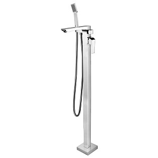 Смеситель для ванны напольный хром Lemark Unit LM4544C