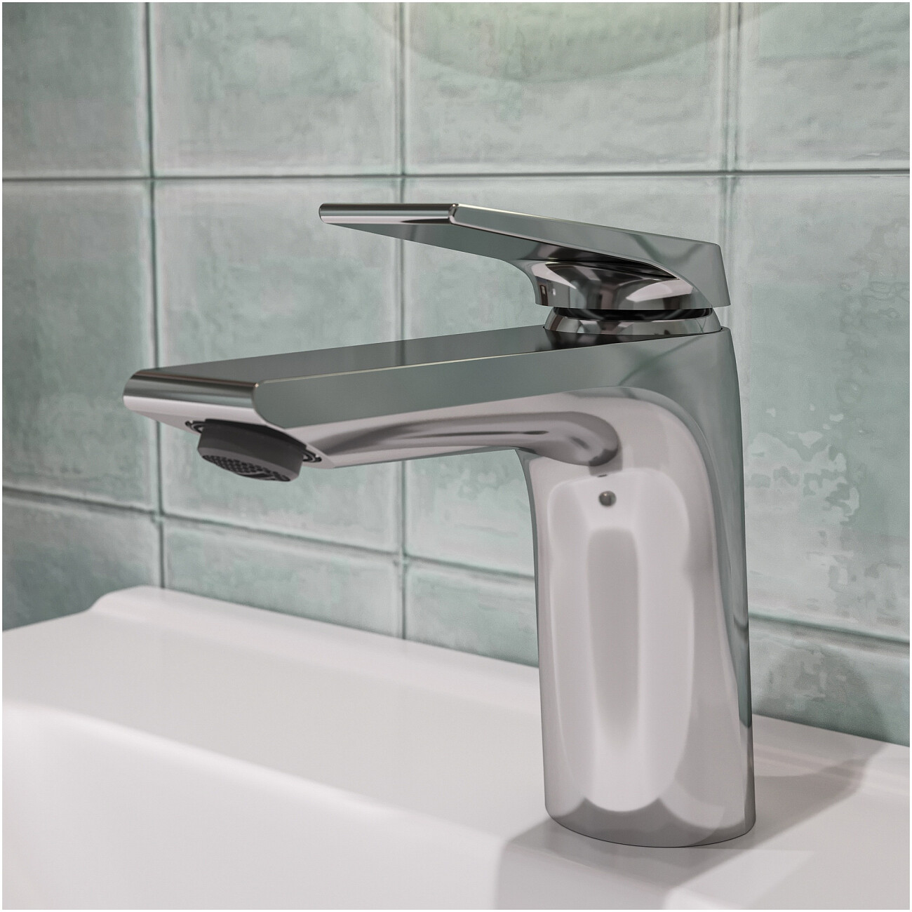 Смеситель для раковины однорычажный хром Stworki "Монтре" S30010CR - изображение 5