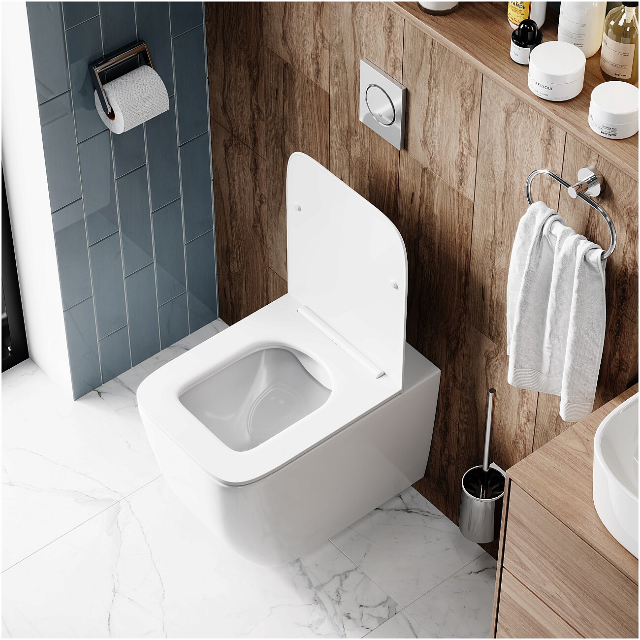 Унитаз подвесной безободковый белый Cerutti SPA Mimi Aria CT8908 - изображение 7