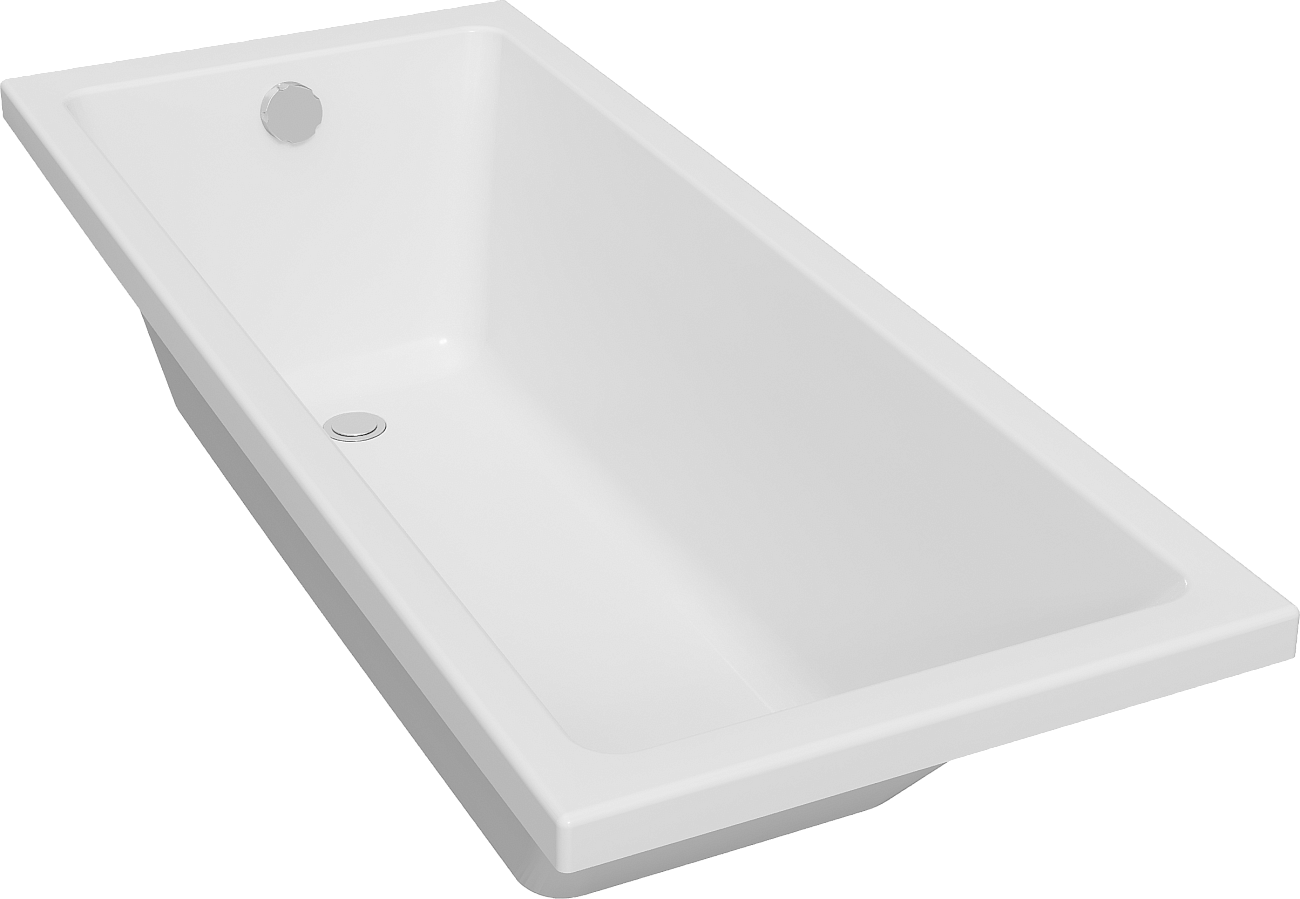 Ванна акриловая 70х170 см белая Diwo "Казань" Щ0000055165 - изображение 6