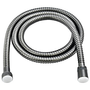 Шланг для душа двухзагибный растягивающийся 200 см графит Lemark Turn-Free LE8024S-Graphite