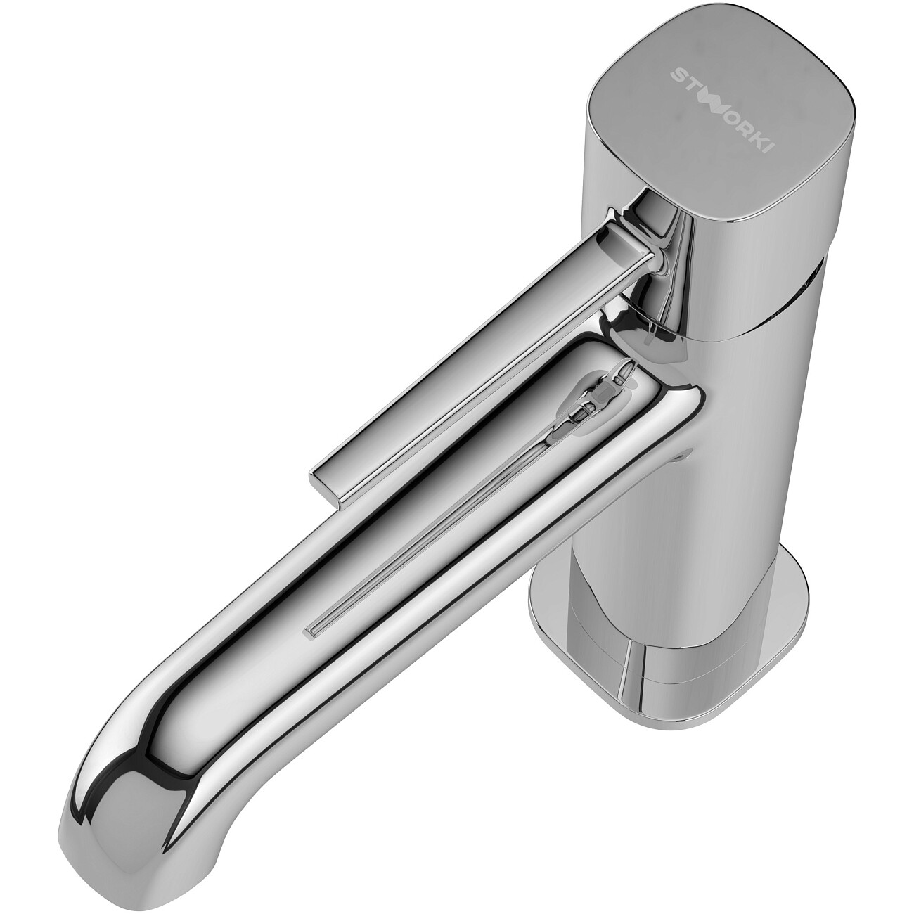 Смеситель для раковины однорычажный хром Stworki "Эстерсунд" S31010CR - изображение 10