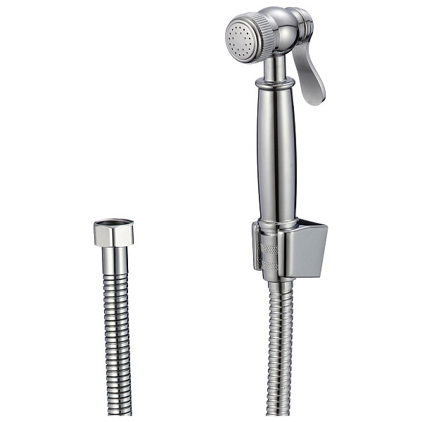 Гигиенический душ с держателем и шлангом хром D-Lin D61045 - изображение 1