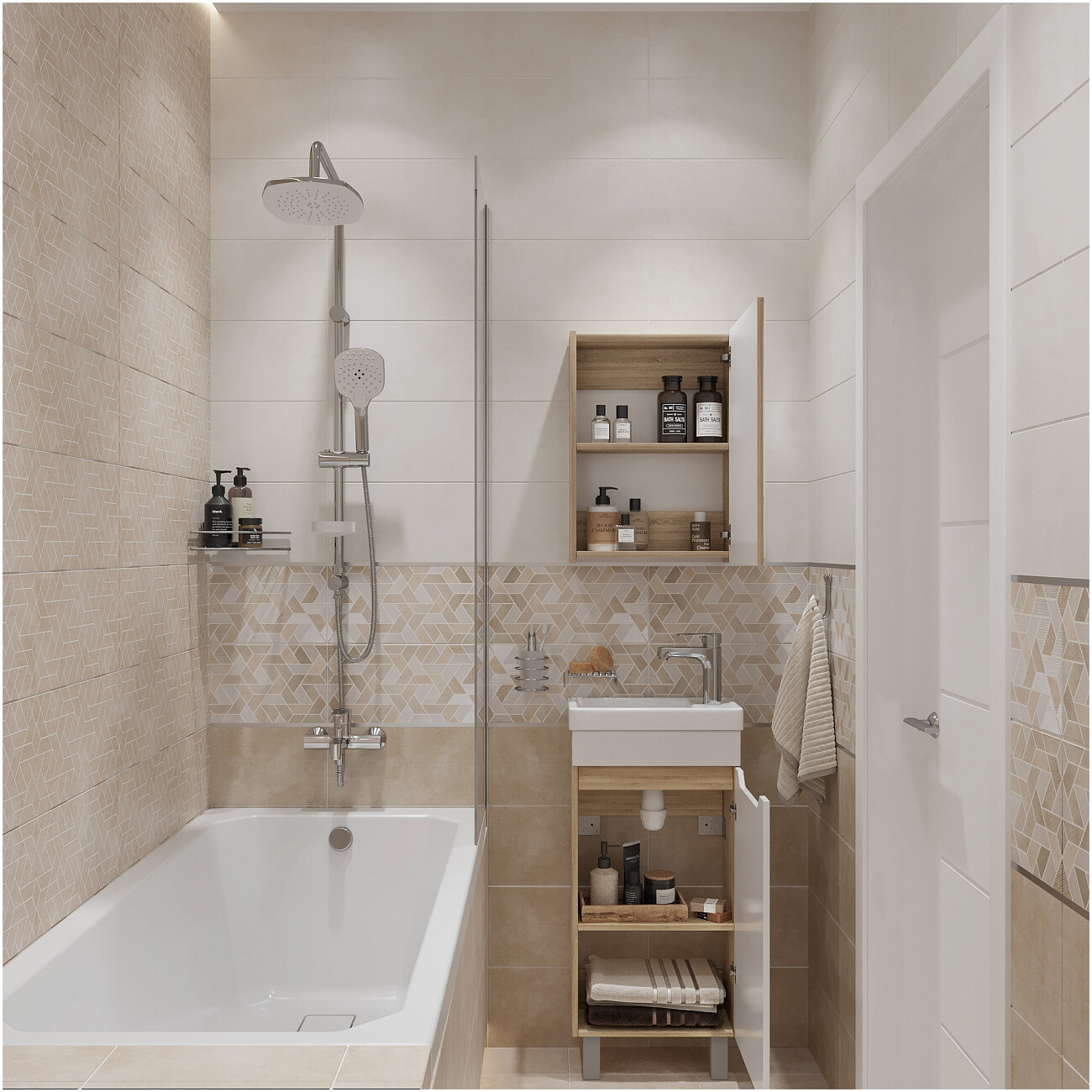 Смеситель для ванны с душем хром Diwo "Ярославль" YAR-02cr - изображение 3