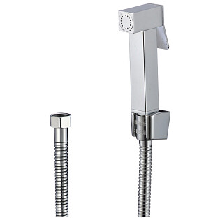 Гигиенический душ с держателем и шлангом хром D-Lin D61044