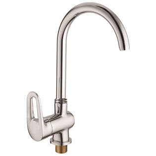 Смеситель для кухни однорычажный хром D-Lin D155429