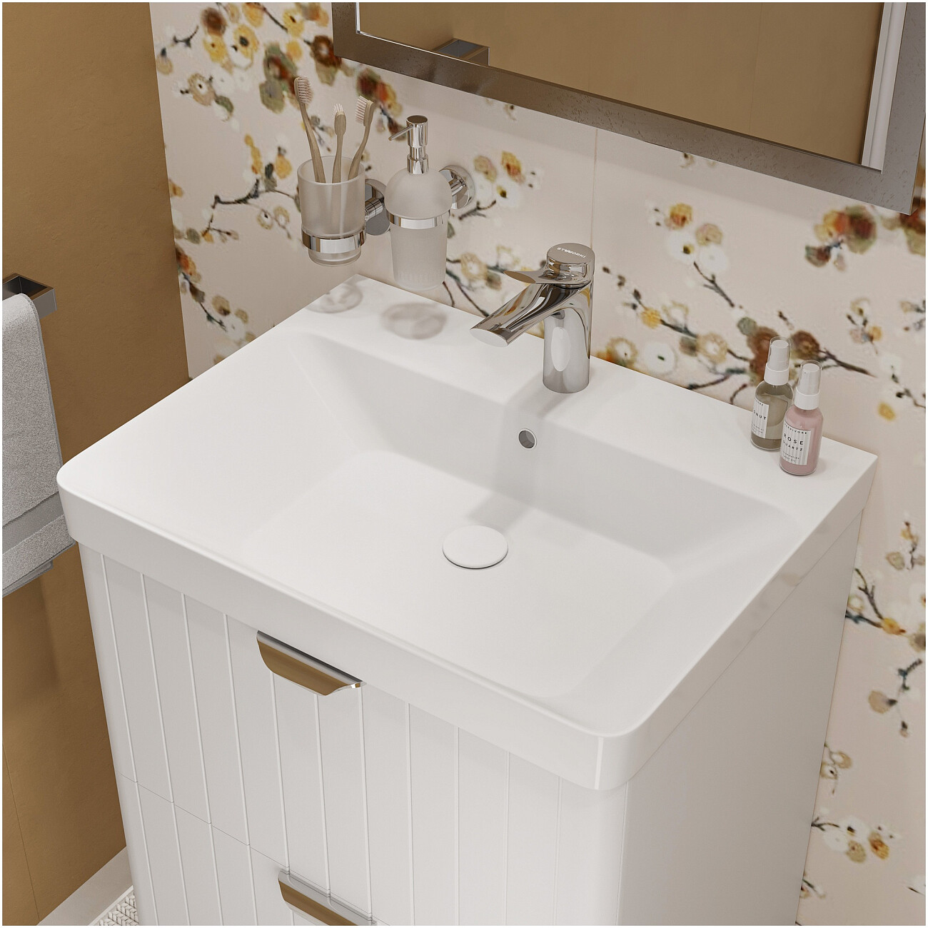 Смеситель для раковины однорычажный хром Stworki "Ларвик" S24010CR - изображение 7